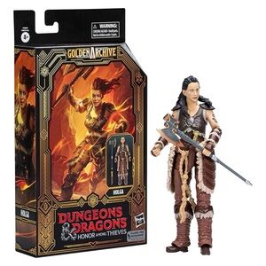 Hasbro Dungeons & Dragons Holga Figure with Fiery Accents